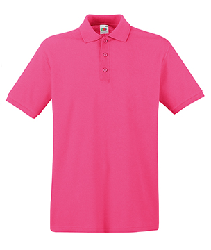POLO PREMIUM ( FRUIT OF THE LOOM ) fucsia
